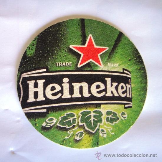 Coleccionismo de cervezas: POSAVASOS CERVEZA HEINEKEN