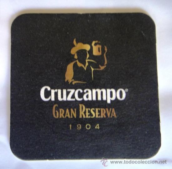 Coleccionismo de cervezas: POSAVASOS CERVEZA CRUZCAMPO