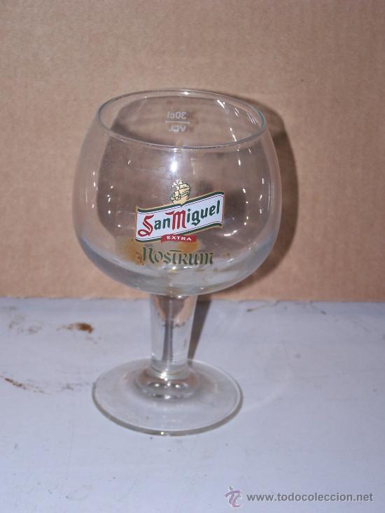 Coleccionismo de cervezas: San Miguel Nostrum, copa