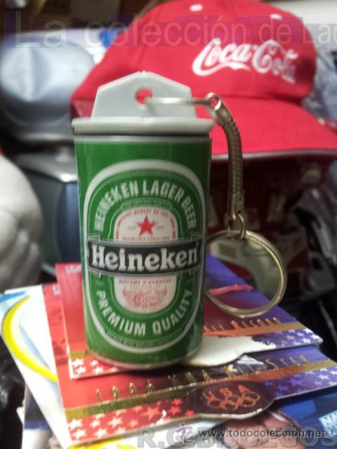 Coleccionismo de cervezas: LLAVERO HEINEKEN HERMETICO ESPECIAL PLAYA O PISCINA