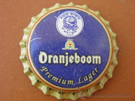 Coleccionismo de cervezas: BOTTLE CAP TAP&Oacute;N CORONA BEER BIRRA CHAPA CERVEZA ORANJEBOOM. NEPAL.(36)---LOTE N. 2029---CARMANJO