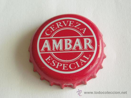 Coleccionismo de cervezas: CHAPA CERVEZA AMBAR FACTORIA TCI