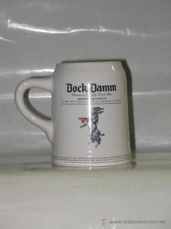 Coleccionismo de cervezas: JARRA CERVEZA BOCK DAMM - Foto 1