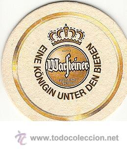 Colecionismo de cervejas: Posavaso cerveza WARFTEINER - Eine K&ouml;nigin unter den bieren