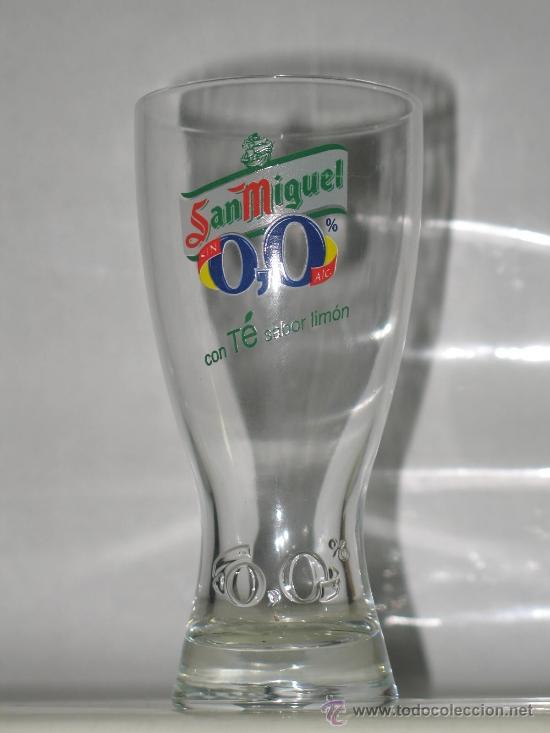 Coleccionismo de cervezas: VASO CERVEZA SAN MIGUEL
