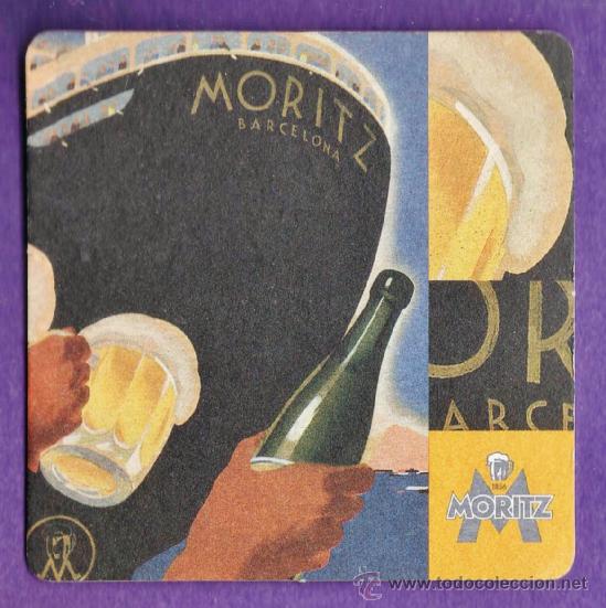 Coleccionismo de cervezas: posavasos - cerveza - moritz - barco / barcelona - reverso ver foto