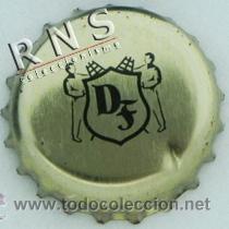 Coleccionismo de cervezas: CHAPA DE CERVEZA NO S&Eacute; DE DONDE NI DE QUE MARCA ES &iquest;DIBUJO DE ESCUDO? - BEBIDA - M&Aacute;S CHAPAS EN VENTA