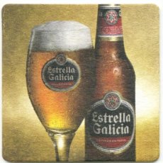 Coleccionismo de cervezas: POSA VASOS CERVEZA – ESTRELLA GALICIA. Lote 248959025