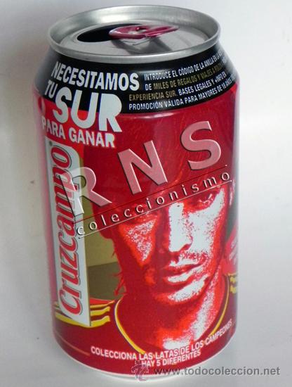 Coleccionismo de cervezas: LATA CERVEZA CRUZCAMPO SILVA ESPECIAL SELECCI&Oacute;N ESPA&Ntilde;OLA DE F&Uacute;TBOL 2012 DEPORTE BEBIDA ESPA&Ntilde;A