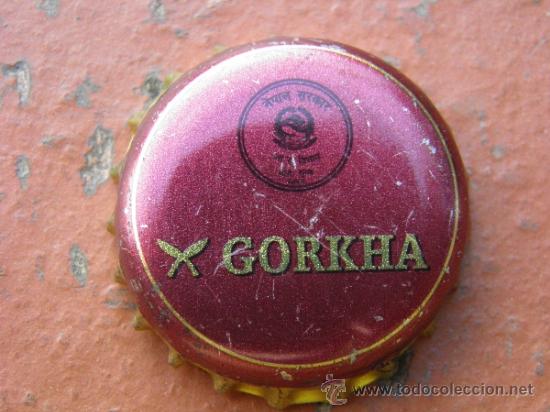 Coleccionismo de cervezas: TAPPI BIRRA BEER BIERE CHAPA CERVEZA GORKHA.CIRCULO PEQUE&Ntilde;O. NEPAL. (20)--- LOTE N. 630---CARMANJO