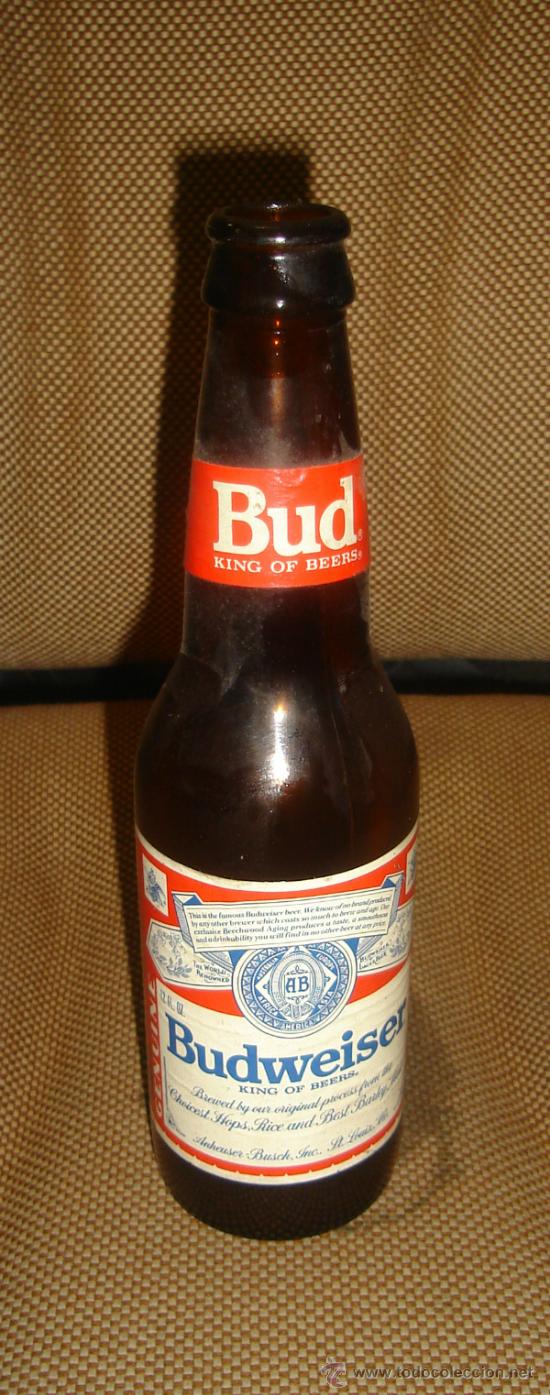 Collezionismo di birre: BOTELLA DE CERVEZA BUDWEISER. VACIA.