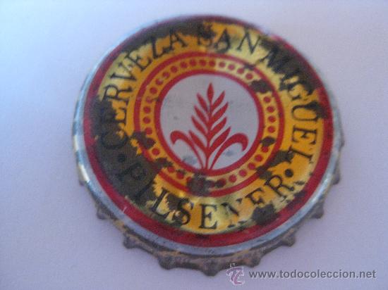 Coleccionismo de cervezas: Tap&oacute;n corona,CERVEZA SAN MIGUEL