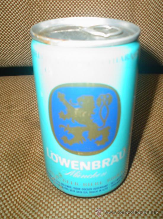 Collezionismo di birre: LATA DE CERVEZA L&Ouml;WENBR&Auml;U. ALEMANIA. 33 CL. CERRADA. LLENA. VER FOTOS