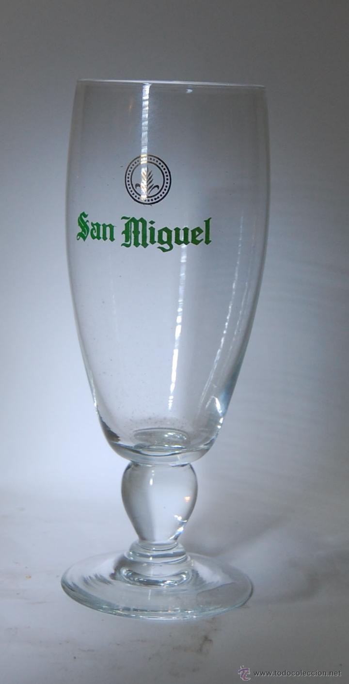 Coleccionismo de cervezas: COPA DE CERVEZA SAN MIGUEL