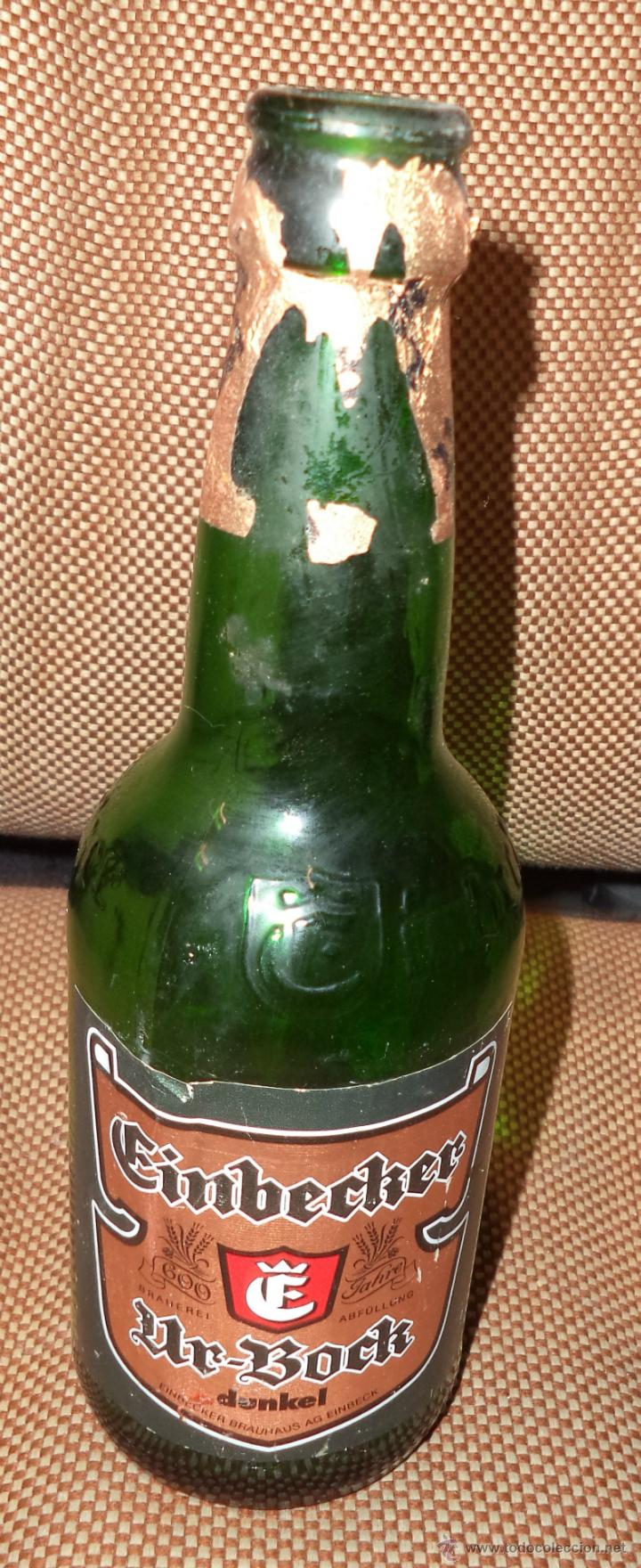 Collezionismo di birre: BOTELLA DE CERVEZA EINBECKER UR BOCK. DUNKEL. VACIA. LA DE LA FOTO