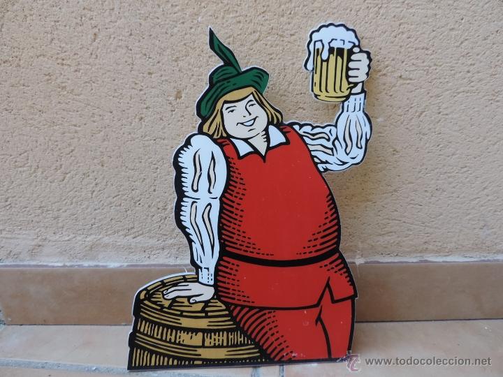 Placa Con Figura Del Simpatico Rey Gambrinus Verkauft Durch Direktverkauf