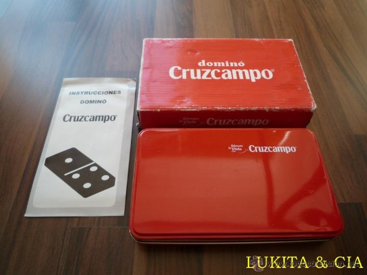 Coleccionismo de cervezas: JUEGO DOMIN&Oacute; CRUZCAMPO