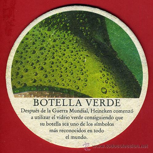 Coleccionismo de cervezas: POSAVASO, POSAVASOS PUBLICIDAD CERVEZA CERVEZAS , HEINEKEN , ORIGINAL