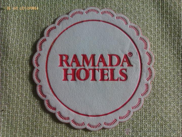 Sammeln von Brauereiartikeln: Posavasos Ramada Hotels. A&ntilde;os &acute;80