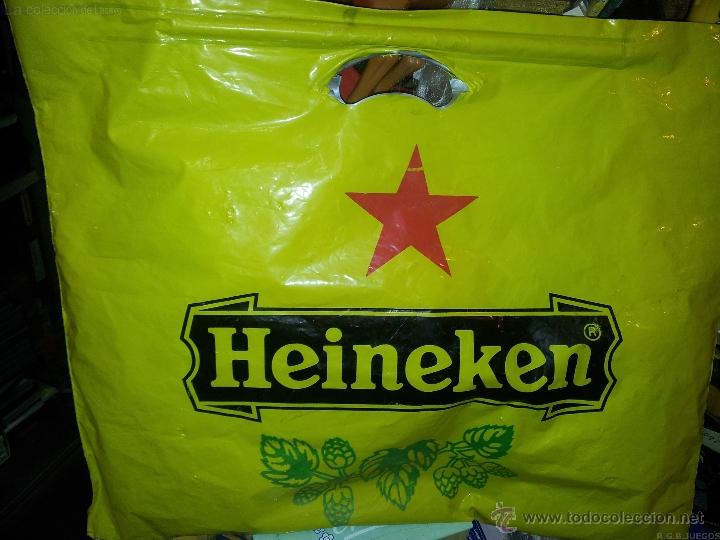 Coleccionismo de cervezas: BOLSA HEINEKEN PARA BEBIDAS EN FRIO