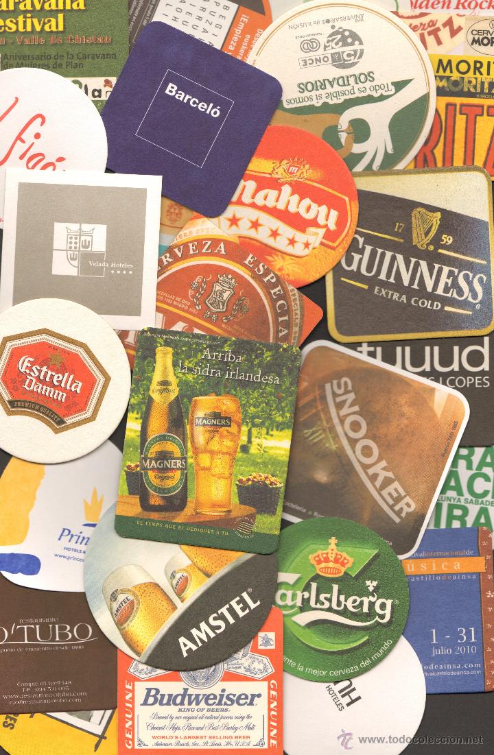 Coleccionismo de cervezas: 25 POSA VASOS - POPURRI - Foto 1