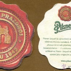 Coleccionismo de cervezas: POSA VASOS CERVEZA – PILSNER URQUELL. Lote 41636043
