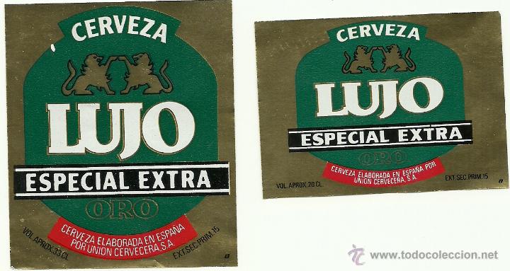Coleccionismo de cervezas: LOTE ETIQUETAS ORO - Foto 1
