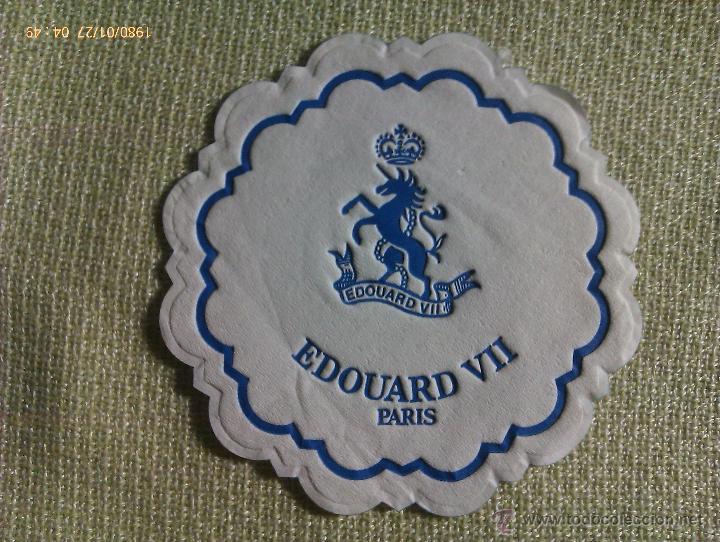 Collezionismo di birre: Posavasos Hotel Edouard VII. Francia