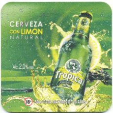 Coleccionismo de cervezas: POSA VASOS CERVEZA – TROPICAL. Lote 168987820
