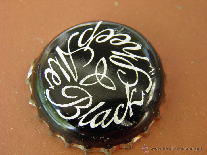 Coleccionismo de cervezas: TAP&Oacute;N CORONA BOTTLE CAP BEER CHAPA CERVEZA BLACK SHEEP ALE. REINO UNIDO.(2)--LOTE N. 1613--CARMANJO
