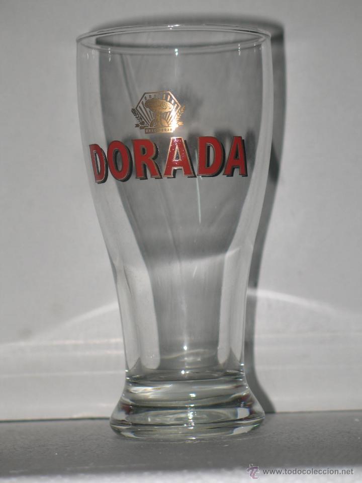 Coleccionismo de cervezas: VASO CERVEZA DORADA, TENERIFE
