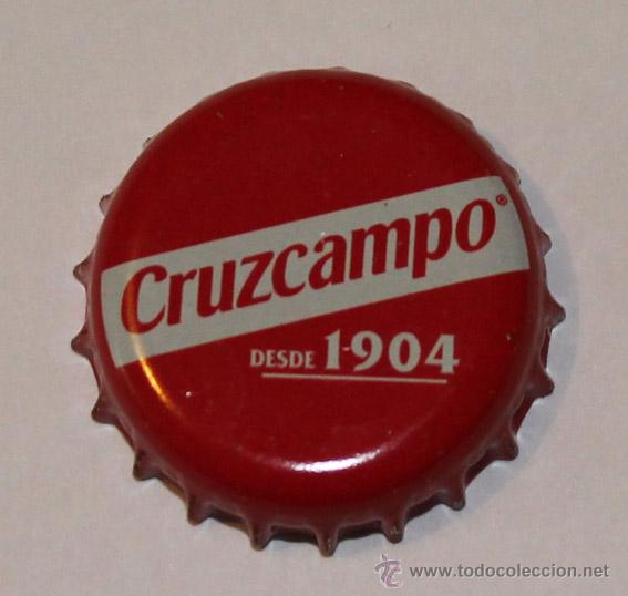 Coleccionismo de cervezas: CHAPA CERVEZA CRUZCAMPO - FACTORIA FAMOSA