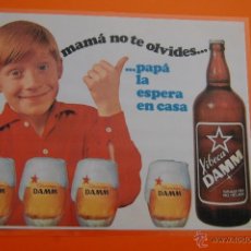 Coleccionismo de cervezas: PON PRECIO SI OFERTA RAZONABLE ES TUYO//// - REPRODUCCIÓN ANTIGUA PUBLICIDAD CERVEZA DAMM XIBECA