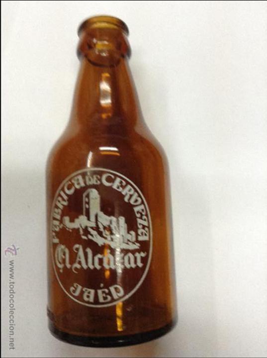 Coleccionismo de cervezas: Botella cerveza El Alcazar - Foto 1