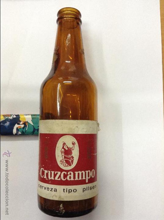 Coleccionismo de cervezas: Botella cerveza Cruzcampo - Foto 1