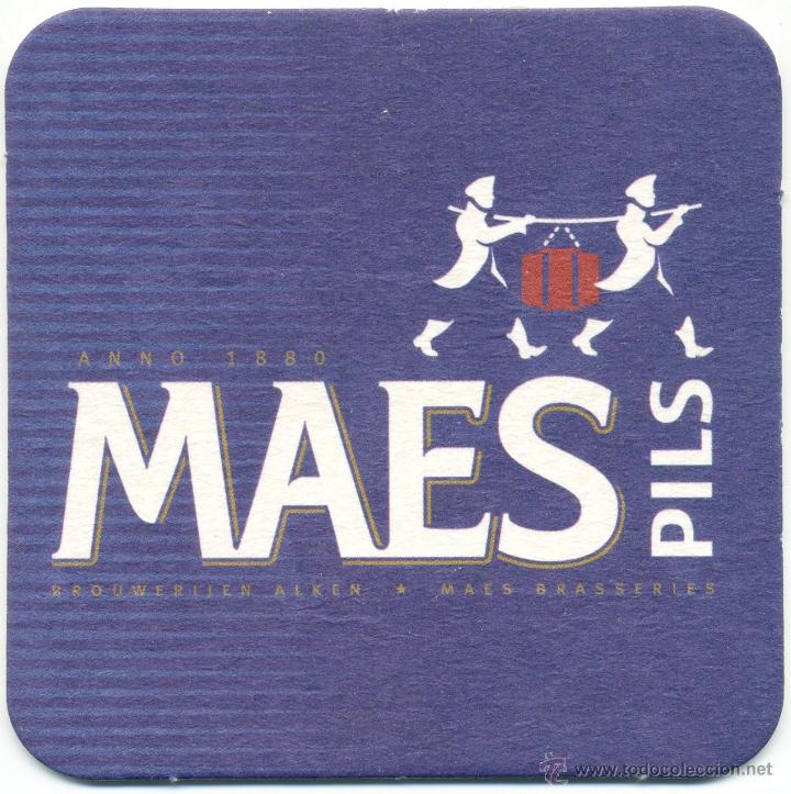 Coleccionismo de cervezas: POSA VASOS - MAES PILS - Foto 1