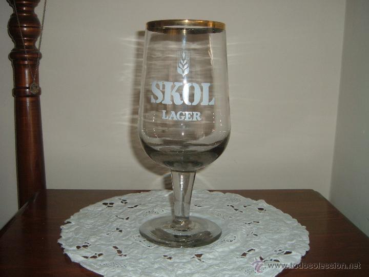 Coleccionismo de cervezas: Copa grande Skol - Foto 3