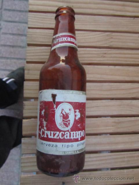 Coleccionismo de cervezas: QUINTO DE CERVEZAS CRUZCAMPO