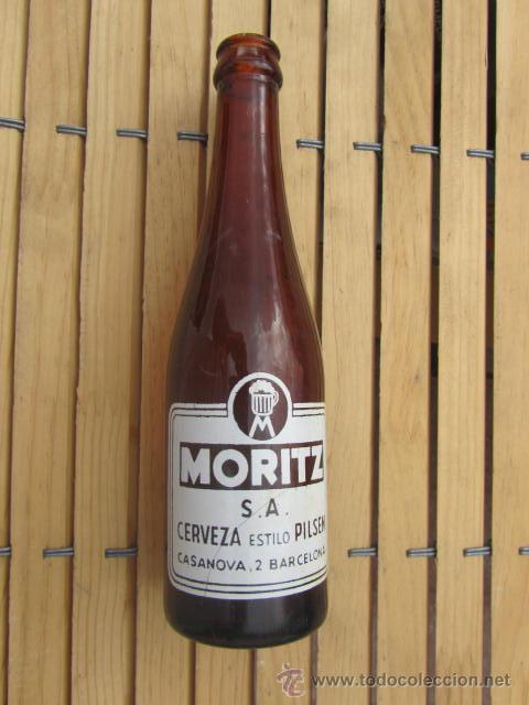 Coleccionismo de cervezas: TERCIO CERVEZA MORITZ