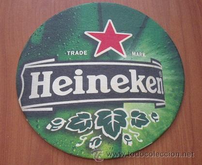 Coleccionismo de cervezas: POSAVASOS CERVEZA HEINEKEN