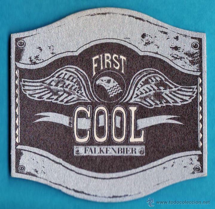 Collectionnisme de bi&egrave;res: posavasos antiguo - first cool - falkenbier - canada - carton rigido