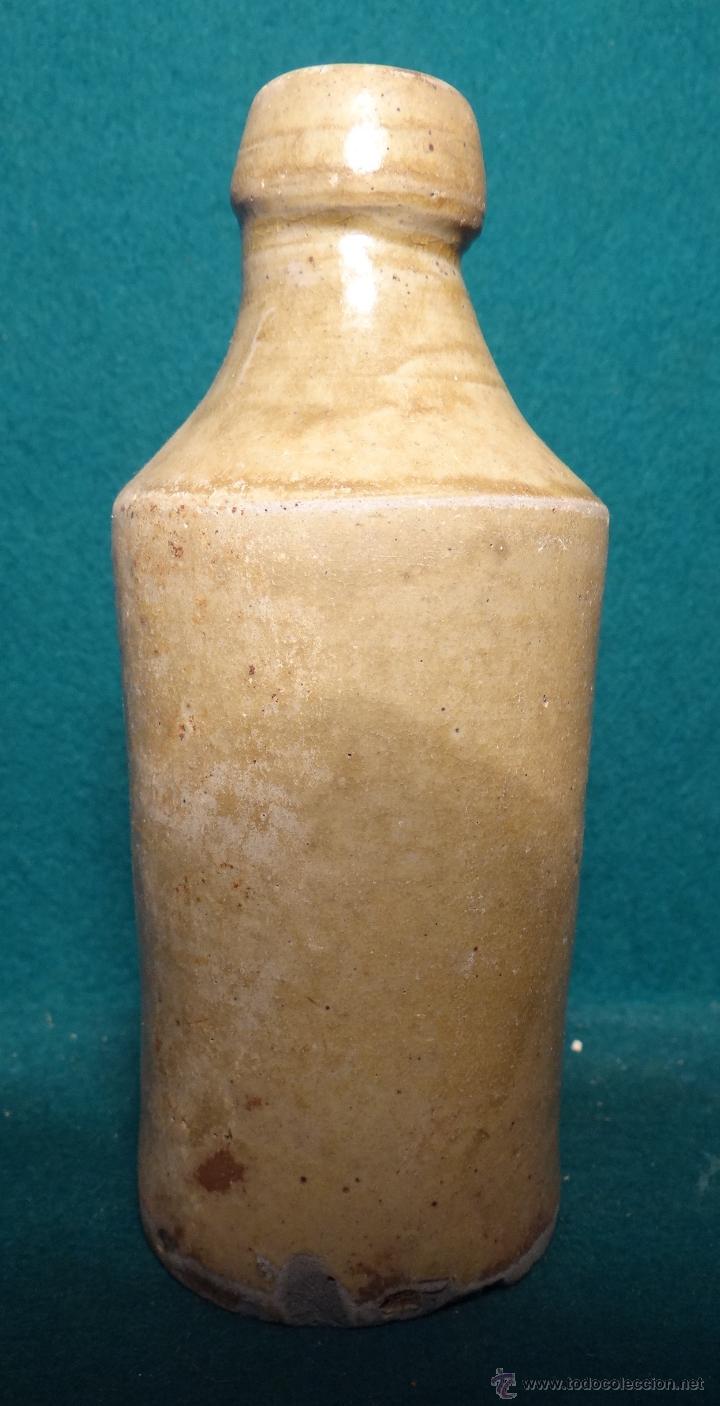 Coleccionismo de cervezas: BOTELLA INGLESA EN GRES PARA GINGER BEER. STONEWARE - Foto 1