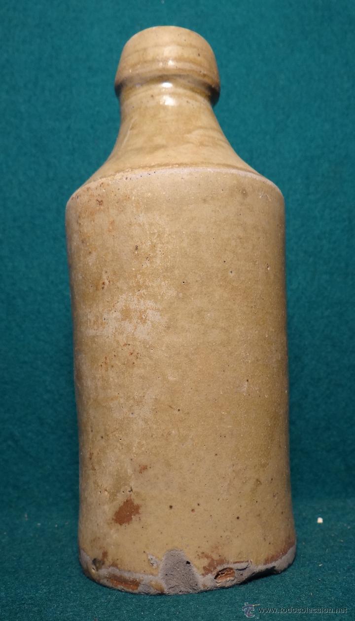 Coleccionismo de cervezas: BOTELLA INGLESA EN GRES PARA GINGER BEER. STONEWARE - Foto 2