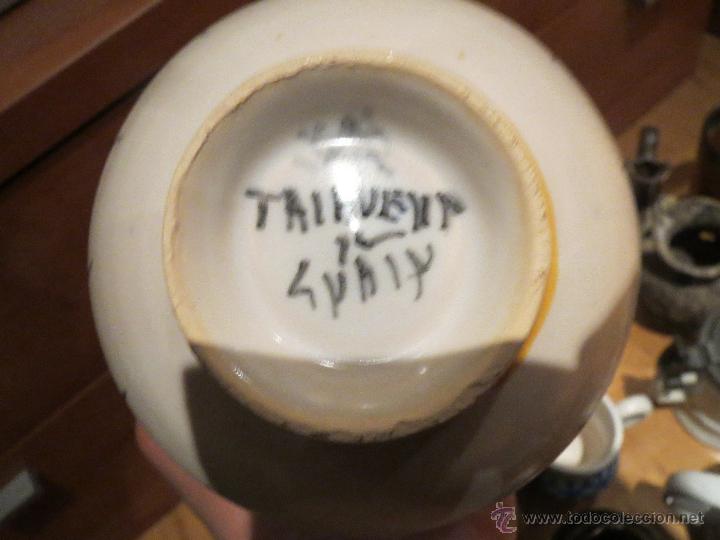 Coleccionismo de cervezas: JARRA TAVERA,CON SELLO. - Foto 2