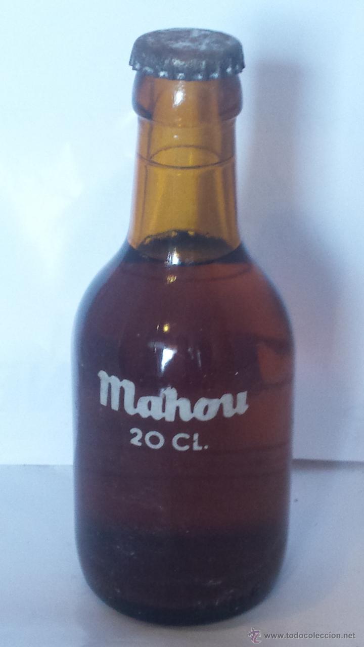 Coleccionismo de cervezas: cerveza mahou botell&iacute;n - Foto 2
