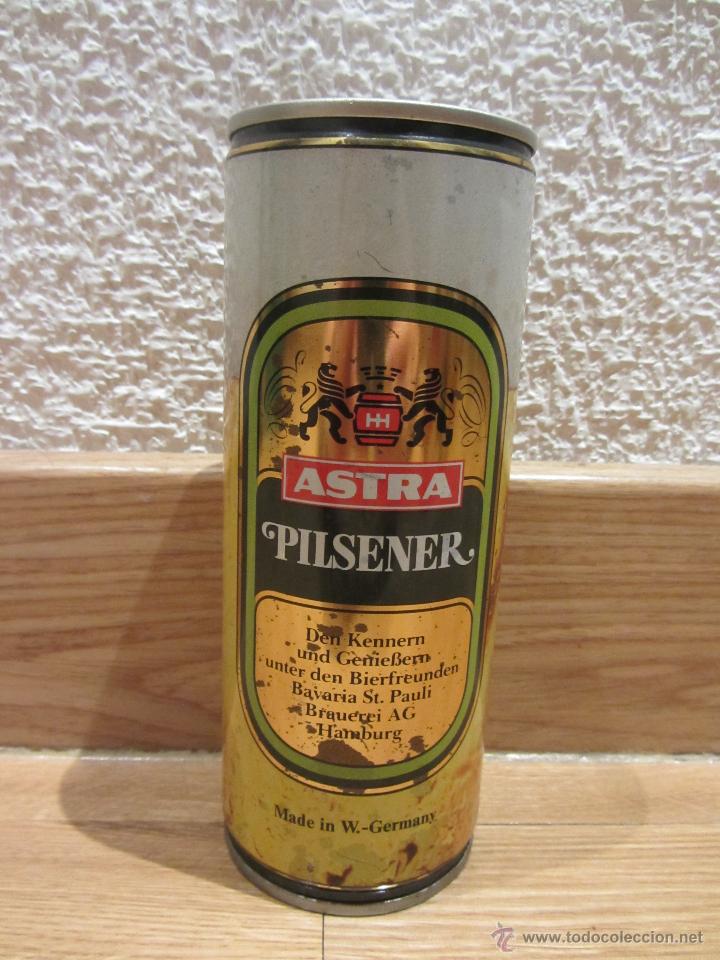 Coleccionismo de cervezas: Lata Cerveza Alemana Astra . Bote cerveza 500 ml A&ntilde;os 80