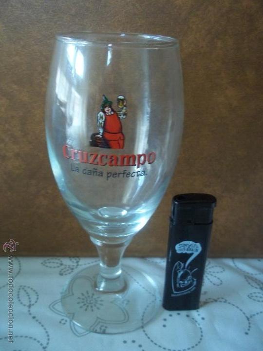 Coleccionismo de cervezas: COPA PEQUE&Ntilde;A CRUZCAMPO MODELO LA CA&Ntilde;A PERFECTA IMPECABLE ESTADO ESPECIAL COLECCIONISTAS