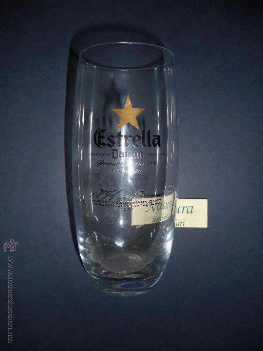 Coleccionismo de cervezas: Vaso / Copa de cerveza / Estrella Damm - Foto 1