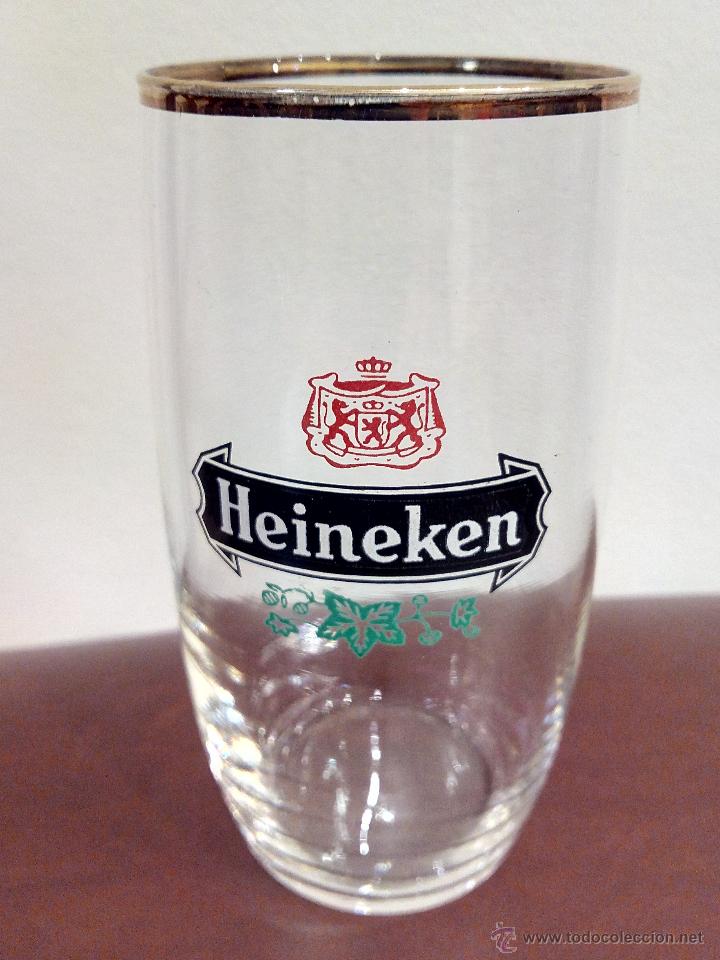 Coleccionismo de cervezas: VASO DE CERVEZA HEINEKEN .