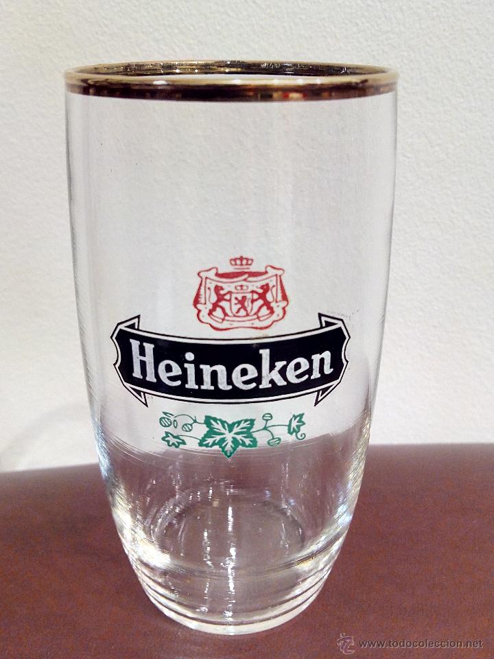 Coleccionismo de cervezas: VASO DE CERVEZA HEINEKEN .